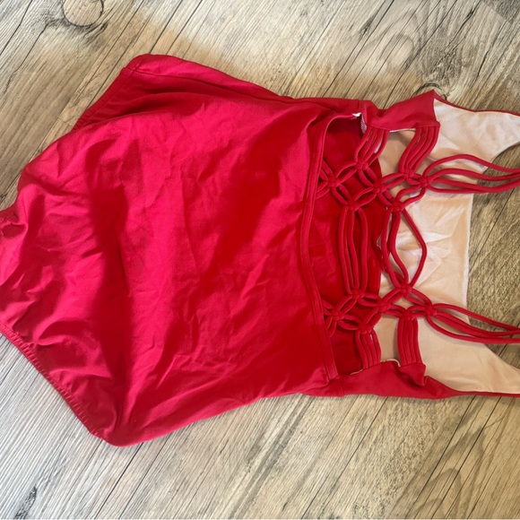 Bloch Red Dancewear with Knot Detail - Picture 6 of 8